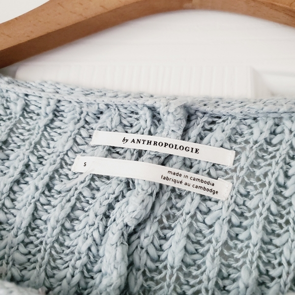 By Anthropologie Crewneck Batwing Sweater S - Picture 3 of 7